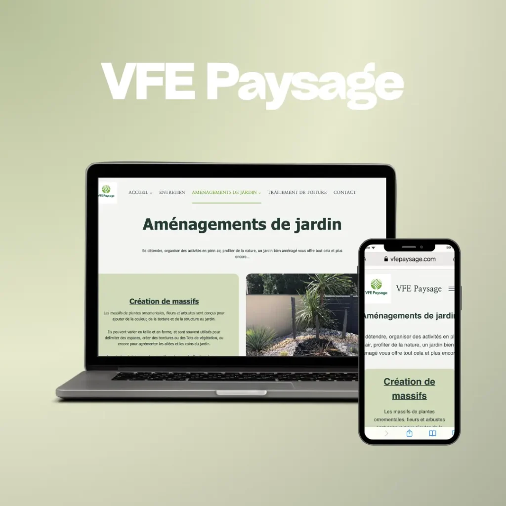 Vfe Paysage, Fabrik à Sites, Création de sites internet, sites web, webmaster, Niort Deux-Sèvres, Vendée, Charente maritime, 17, 79, 85, site web performant, sécurité web, sécurité internet, Marta Irico