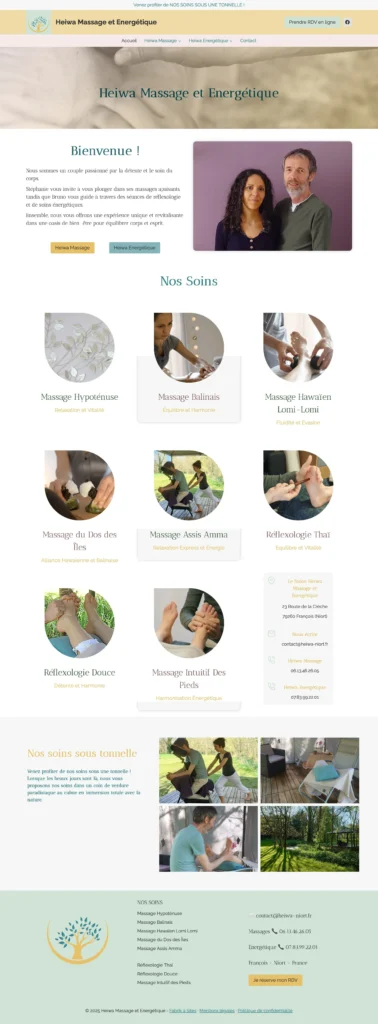 Heiwa Massage Energétique, Fabrik à Sites, Marta Irico